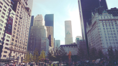 Skyscrapers in Manhattan