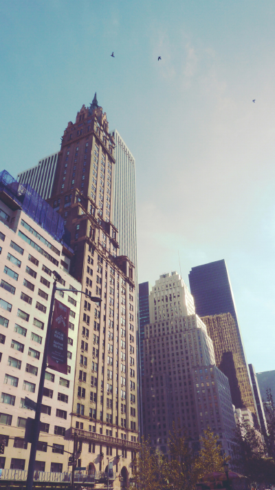 Skyscrapers in Manhattan