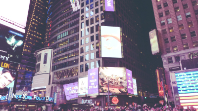 Times Square by night