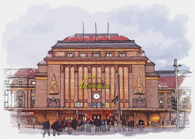 Main station, Leipzig