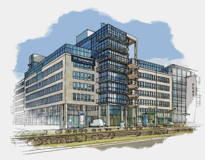 Office building at Augustus Square