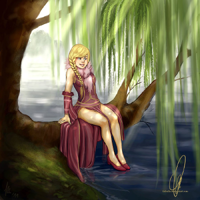 Peaceful Lake, game character fanart, Ragnarok Online, MMORPG
