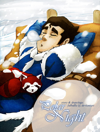 Polar Night Comic Cover, Legend of Korra fanart, TV series