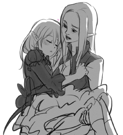 Sleepy, game character fanart, Aion, MMORPG