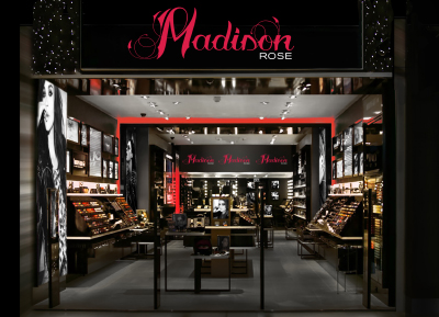 Madison advertising campaign, storefront mockup
