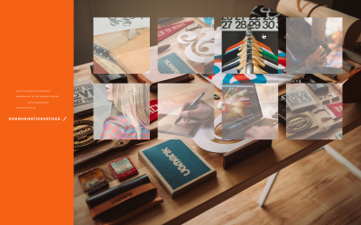 Design school website overhaul, concept and mockup